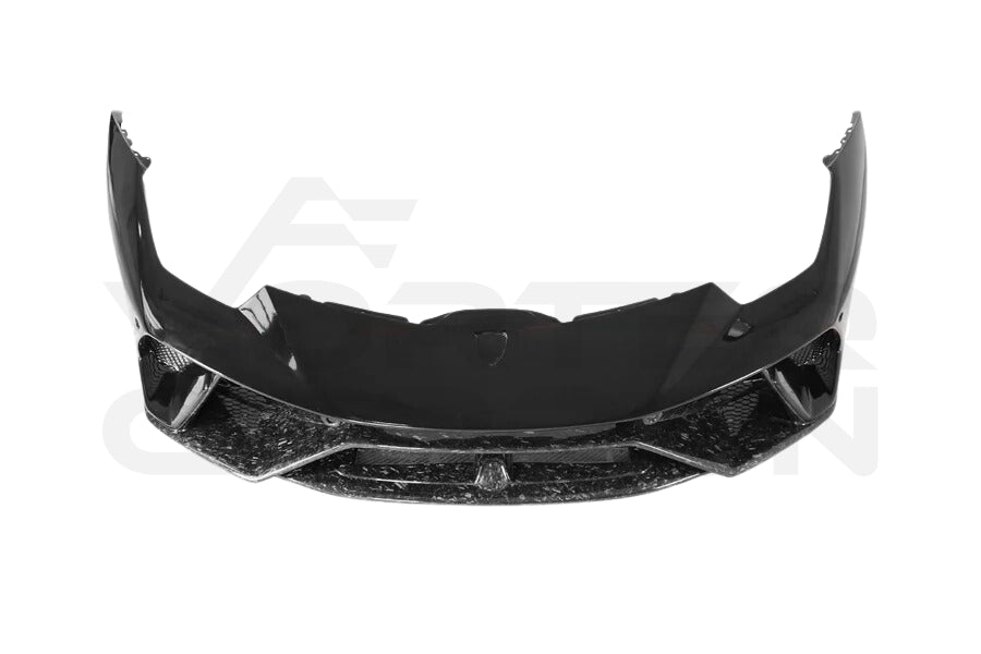 Lamborghini Huracan LP610 & LP580 & EVO & Tecnica Performante Style Partial Carbon Front Bumper