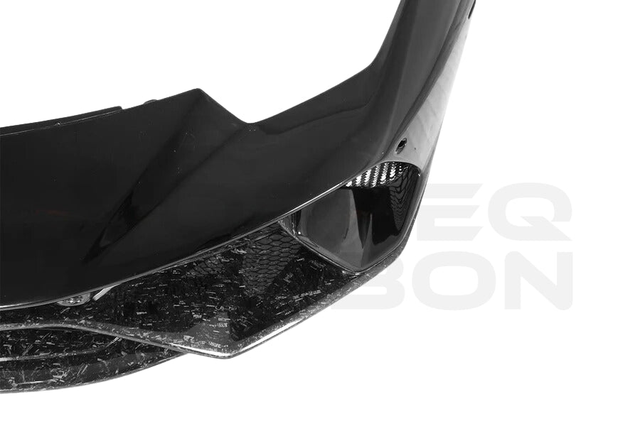 Lamborghini Huracan LP610 & LP580 & EVO & Tecnica Performante Style Partial Carbon Front Bumper