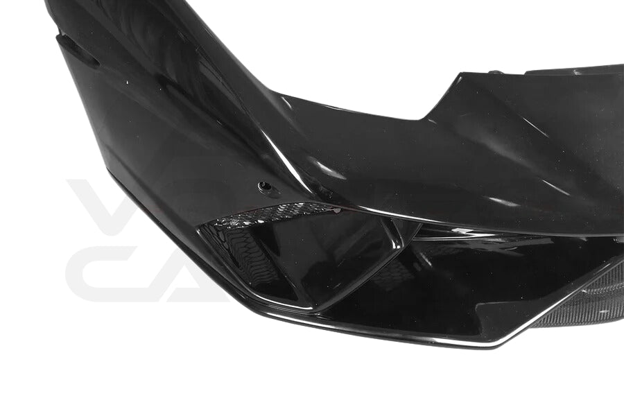 Lamborghini Huracan LP610 & LP580 & EVO & Tecnica Performante Style Partial Carbon Front Bumper