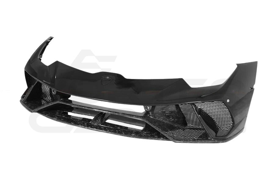 Lamborghini Huracan LP610 & LP580 & EVO & Tecnica Performante Style Partial Carbon Front Bumper