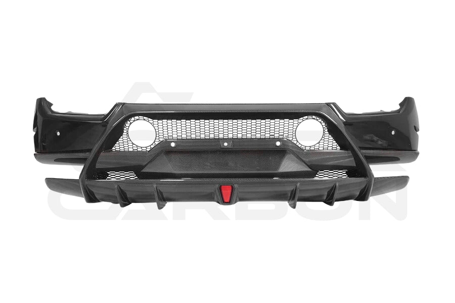 Lamborghini Huracan LP610/LP580 Performante Style Partial Carbon Rear Bumper