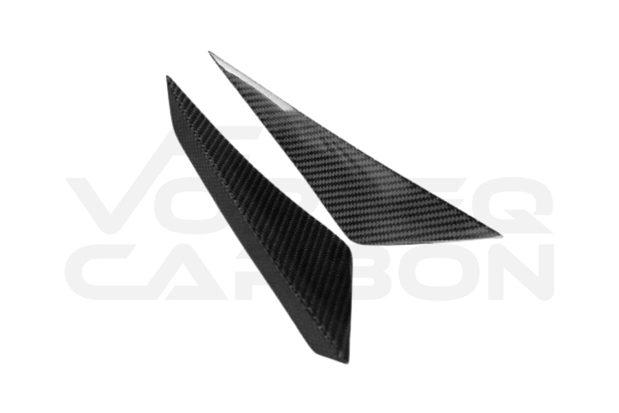 Lamborghini Huracan LP610 RZS Style Front Bumper Carbon Fiber Canard