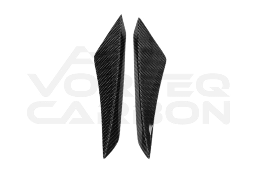 Lamborghini Huracan LP610 RZS Style Front Bumper Carbon Fiber Canard