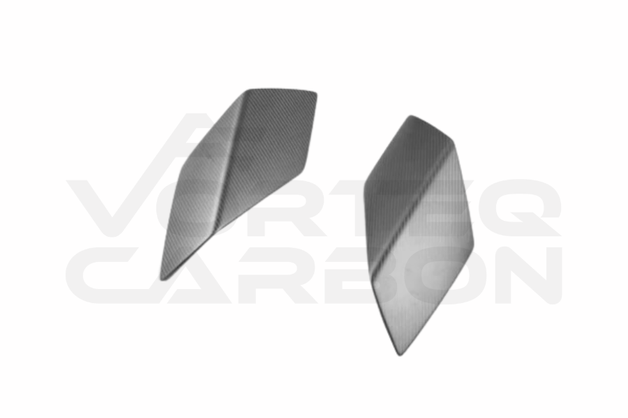 Lamborghini Huracan STO Dry Carbon Fiber Trunk Spoiler Side Winglets