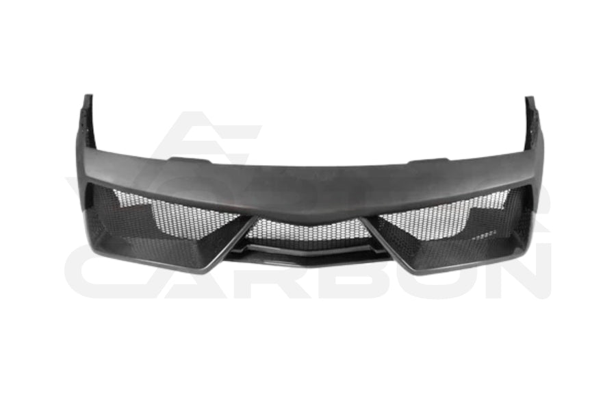 Partial Carbon Fiber LP570 Style Front Bumper - Lamborghini Gallardo