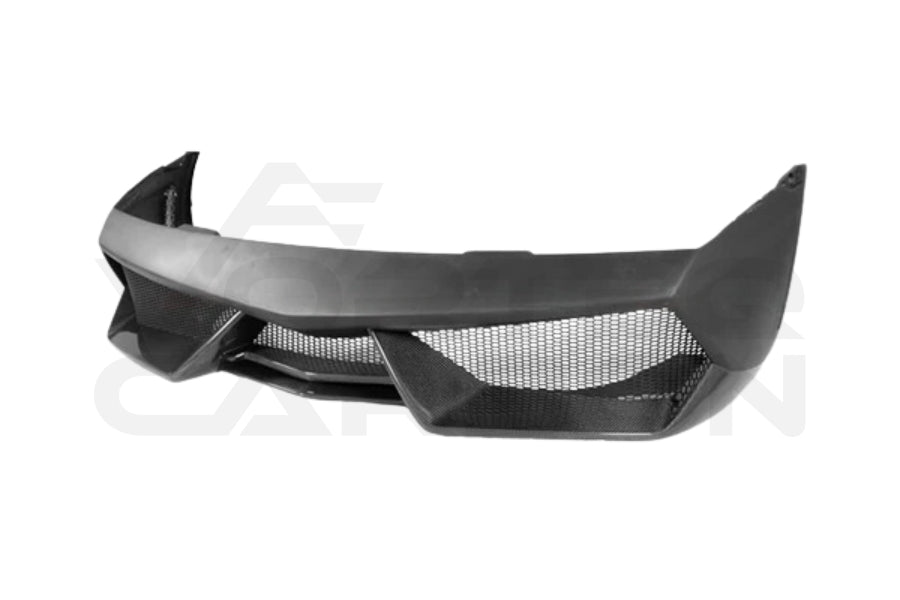 Partial Carbon Fiber LP570 Style Front Bumper - Lamborghini Gallardo