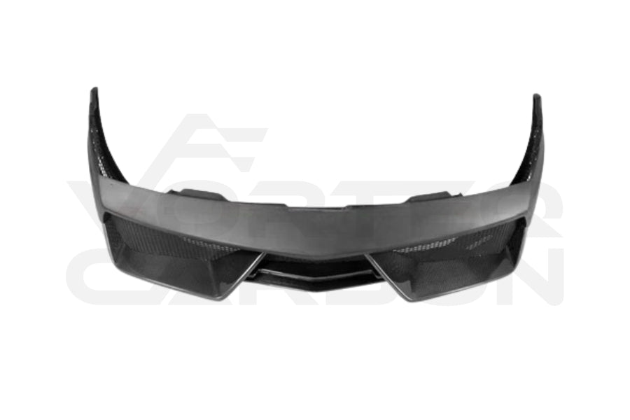 Partial Carbon Fiber LP570 Style Front Bumper - Lamborghini Gallardo