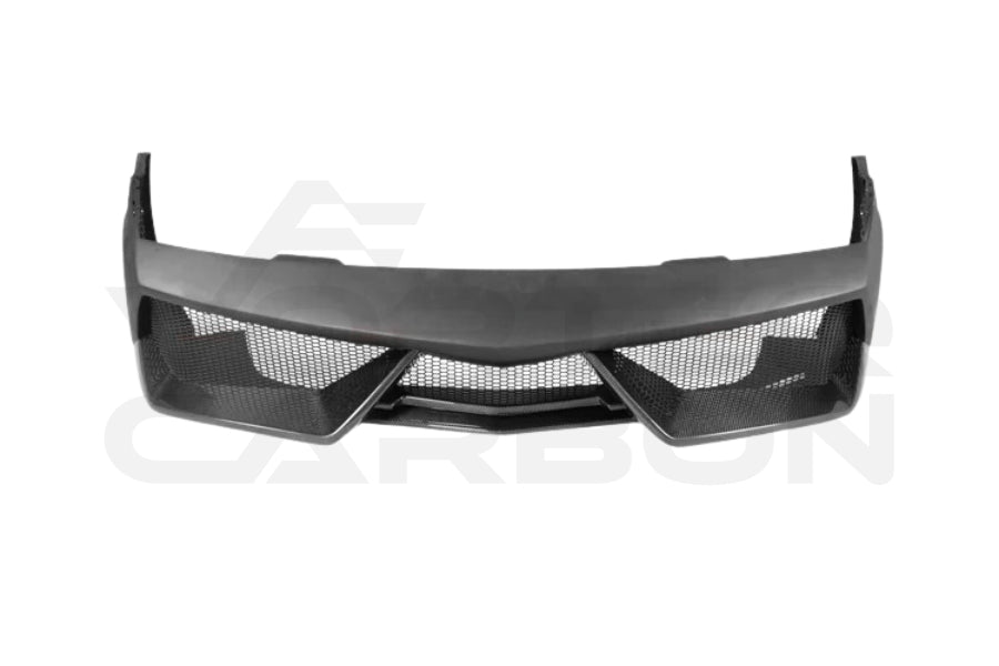 Partial Carbon Fiber LP570 Style Front Bumper - Lamborghini Gallardo