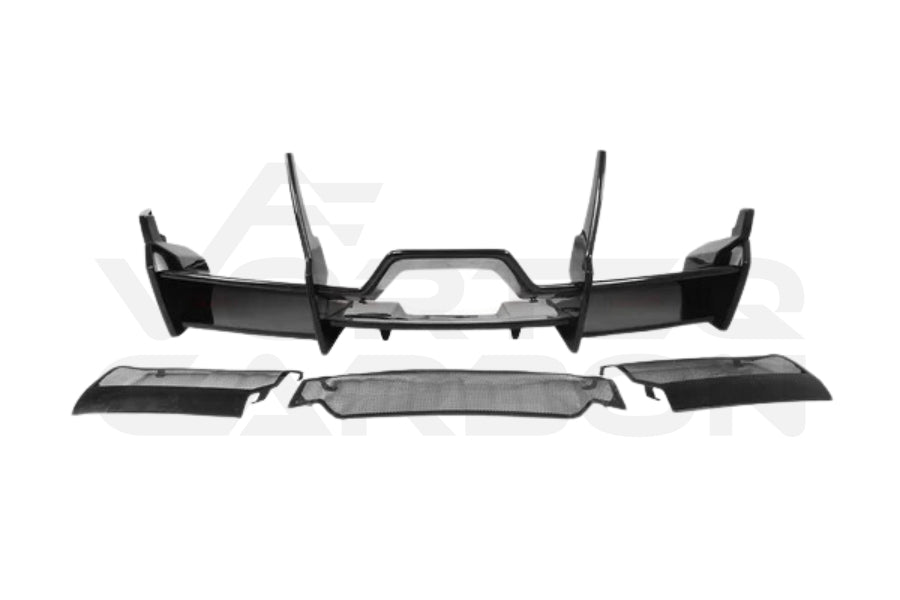Partial Carbon Fiber SV Style Rear Bumper & Wing - Lamborghini Murcielago