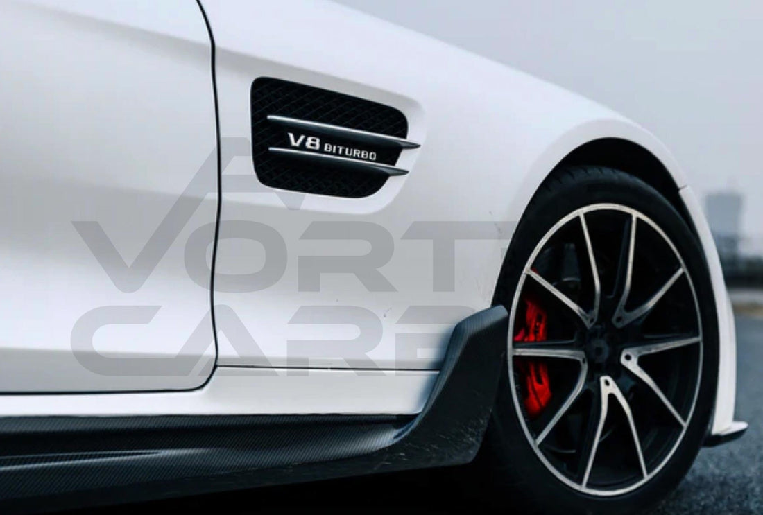 Partial Carbon Fiber Side Skirts (IMP Performance) Mercedes Benz AMG GT GTS (2015 2022)