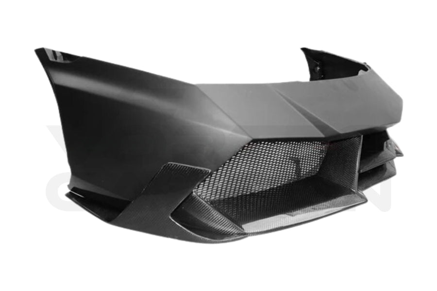 Partial Carbon Fiber VF Style Front Bumper - Lamborghini Gallardo