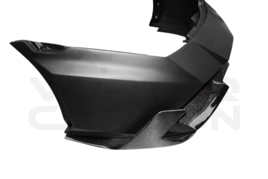 Partial Carbon Fiber VF Style Front Bumper - Lamborghini Gallardo
