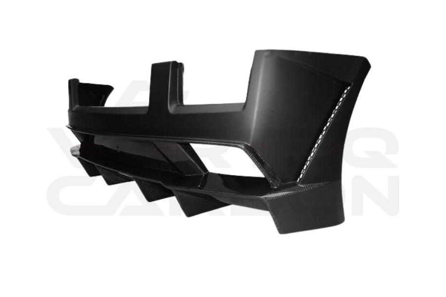 Partial Carbon Fiber VF Style Rear Bumper - Lamborghini Gallardo