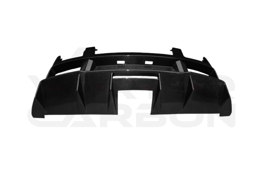 Partial Carbon Fiber VF Style Rear Bumper - Lamborghini Gallardo