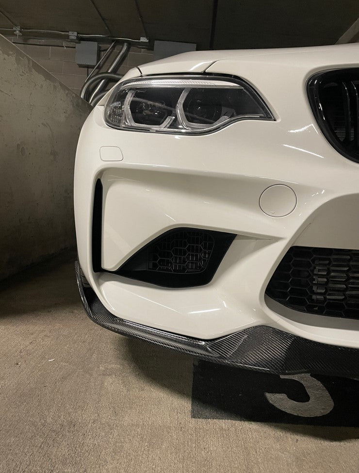 Carbon Fiber CS Style Front Lip - BMW F87 M2 – VorteqCarbon