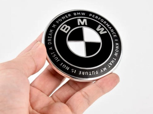 BMW Anniversary Black Emblem Replacement Set (V1) (7 Piece)