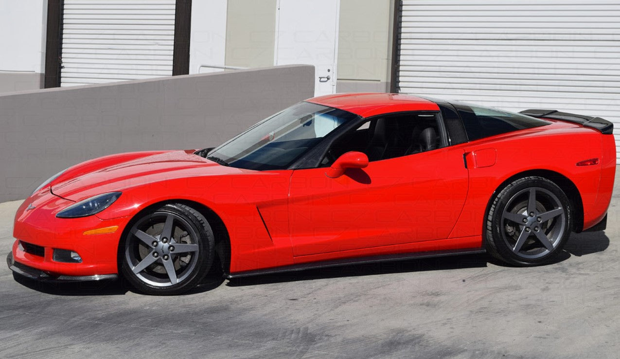 Carbon Fiber ZR1 Style Side Skirts - Chevrolet Corvette C6 (2005-2013)