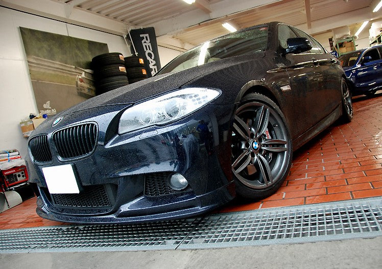 Carbon Fiber 3D Style Front Lip - BMW 5 Series F10 (M-Sport)