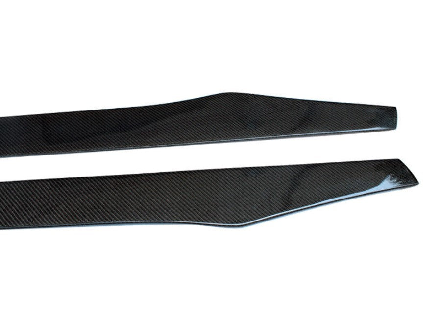 Carbon Fiber Side Skirt Extensions - BMW 5 Series F10 (M-Sport)