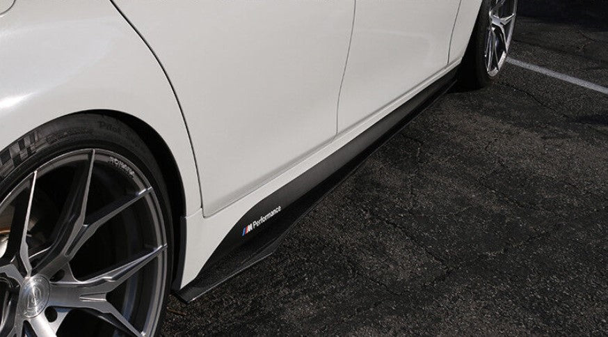 Carbon Fiber Side Skirt Extensions - BMW 5 Series F10 (M-Sport)