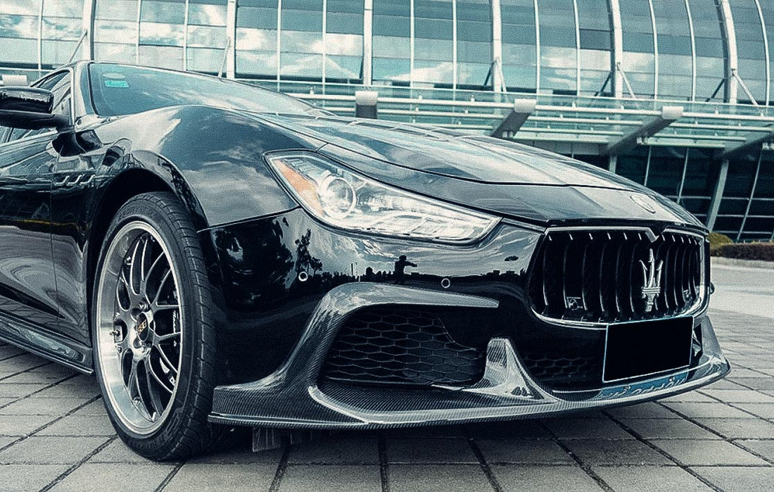 Carbon Fiber Front Lip - Maserati Ghibli (2014-2017)