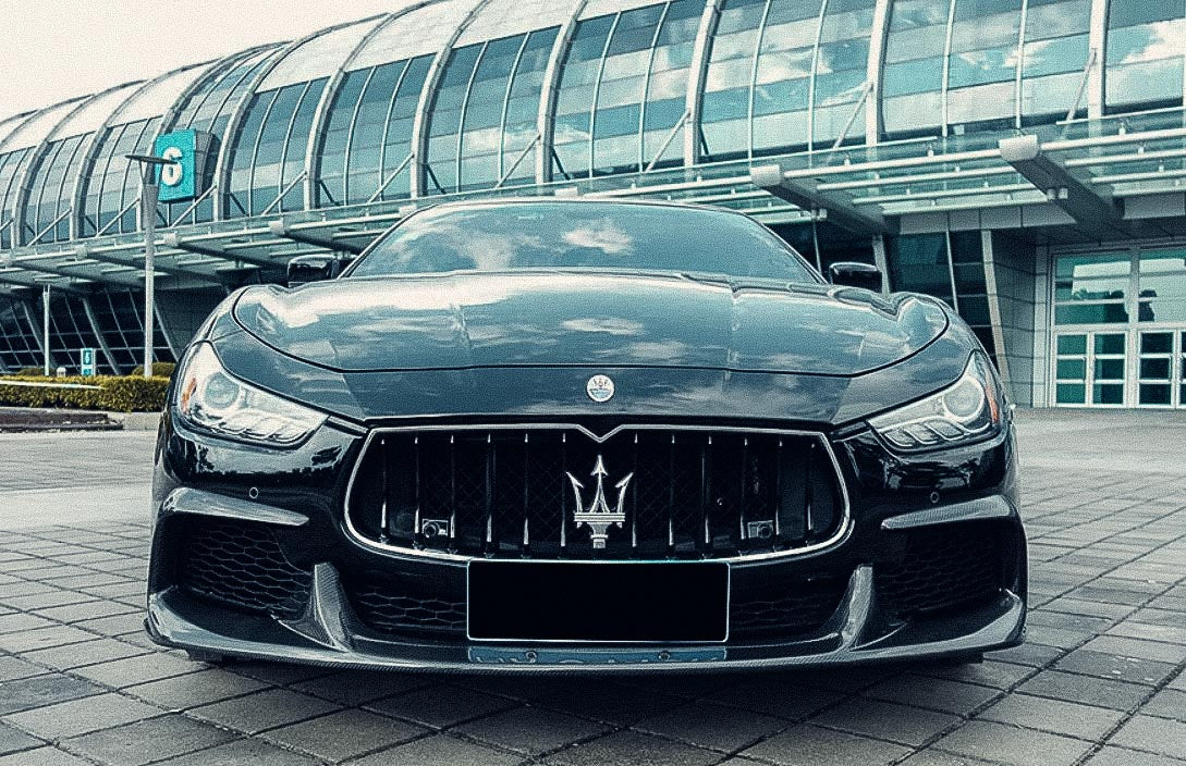 Carbon Fiber Front Lip - Maserati Ghibli (2014-2017)