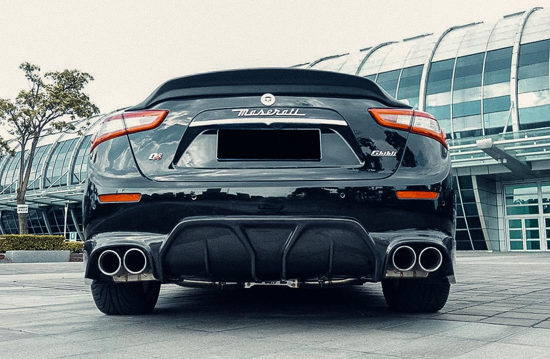 Carbon Fiber Rear Diffuser - Maserati Ghibli (2014-2017)
