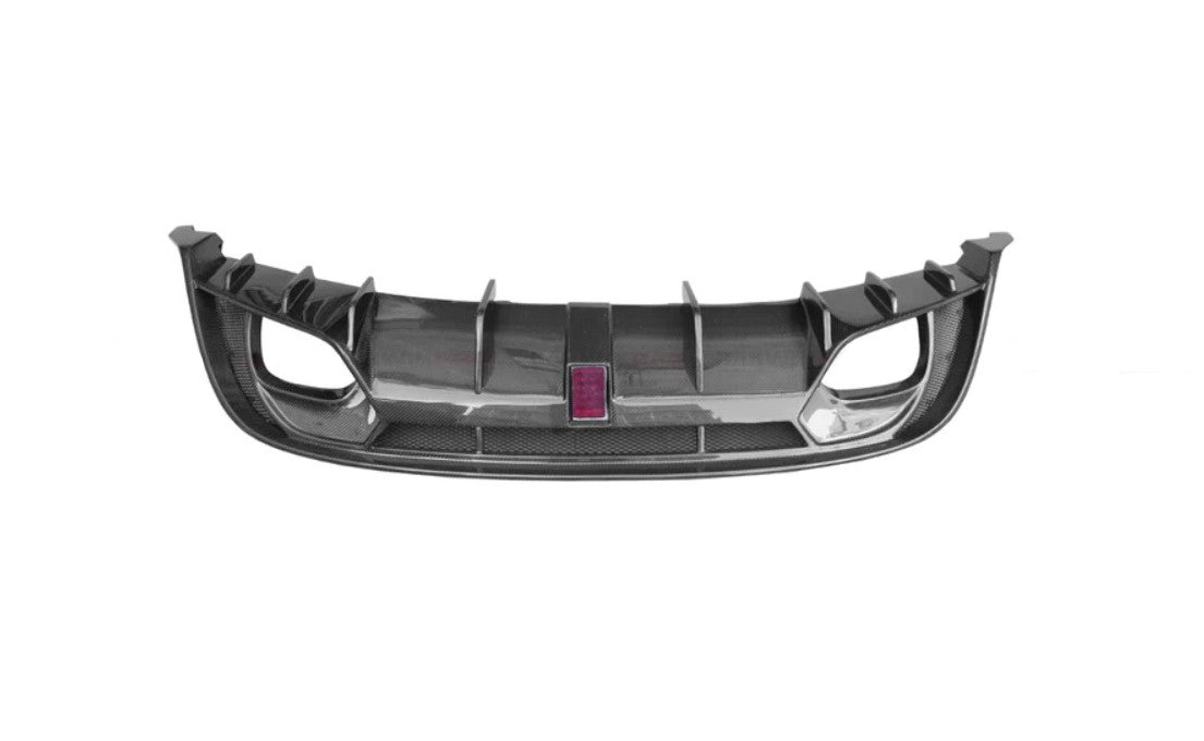 Carbon Fiber IMP Style Rear Diffuser - Jaguar F-Type (2013-2017)