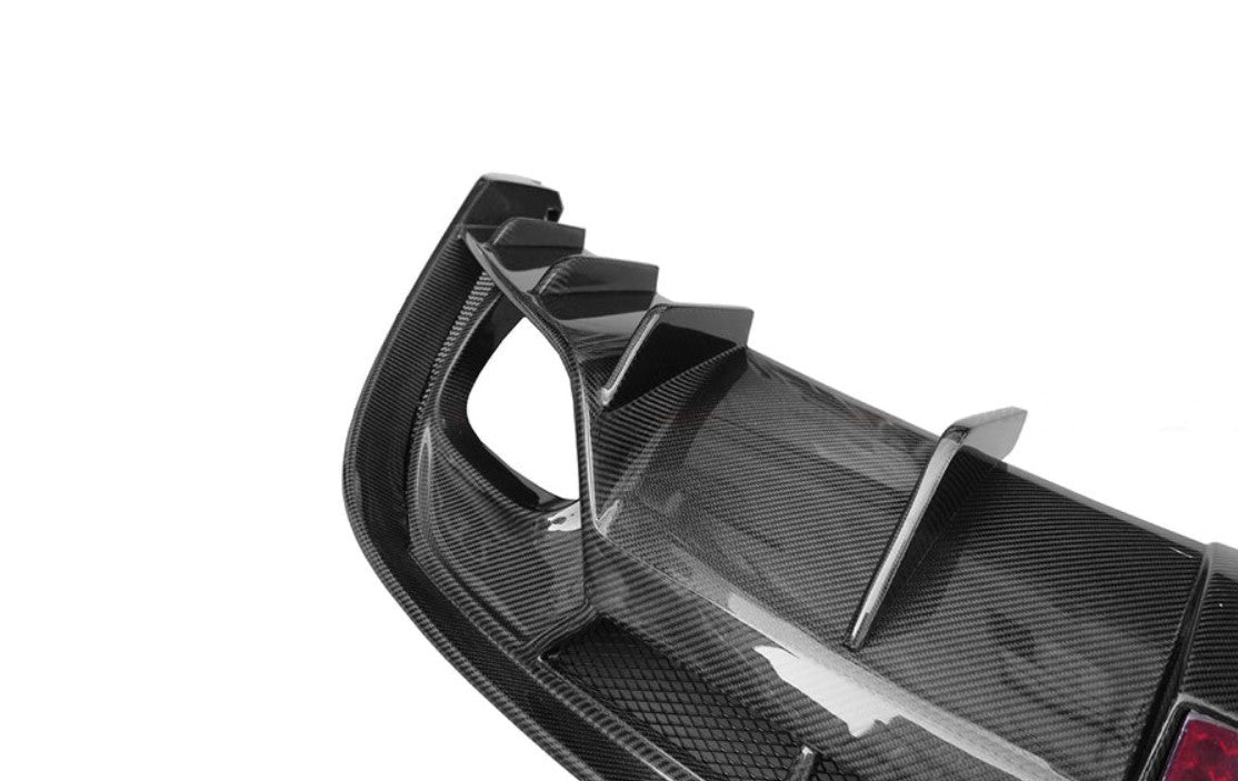 Carbon Fiber IMP Style Rear Diffuser - Jaguar F-Type (2013-2017)