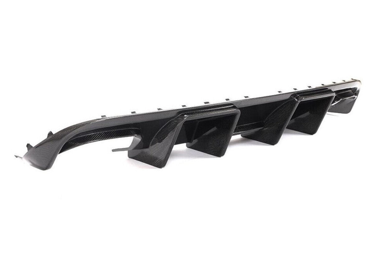 Carbon Fiber Rear Diffuser - Audi A4 B8 Sedan (2008-2012)