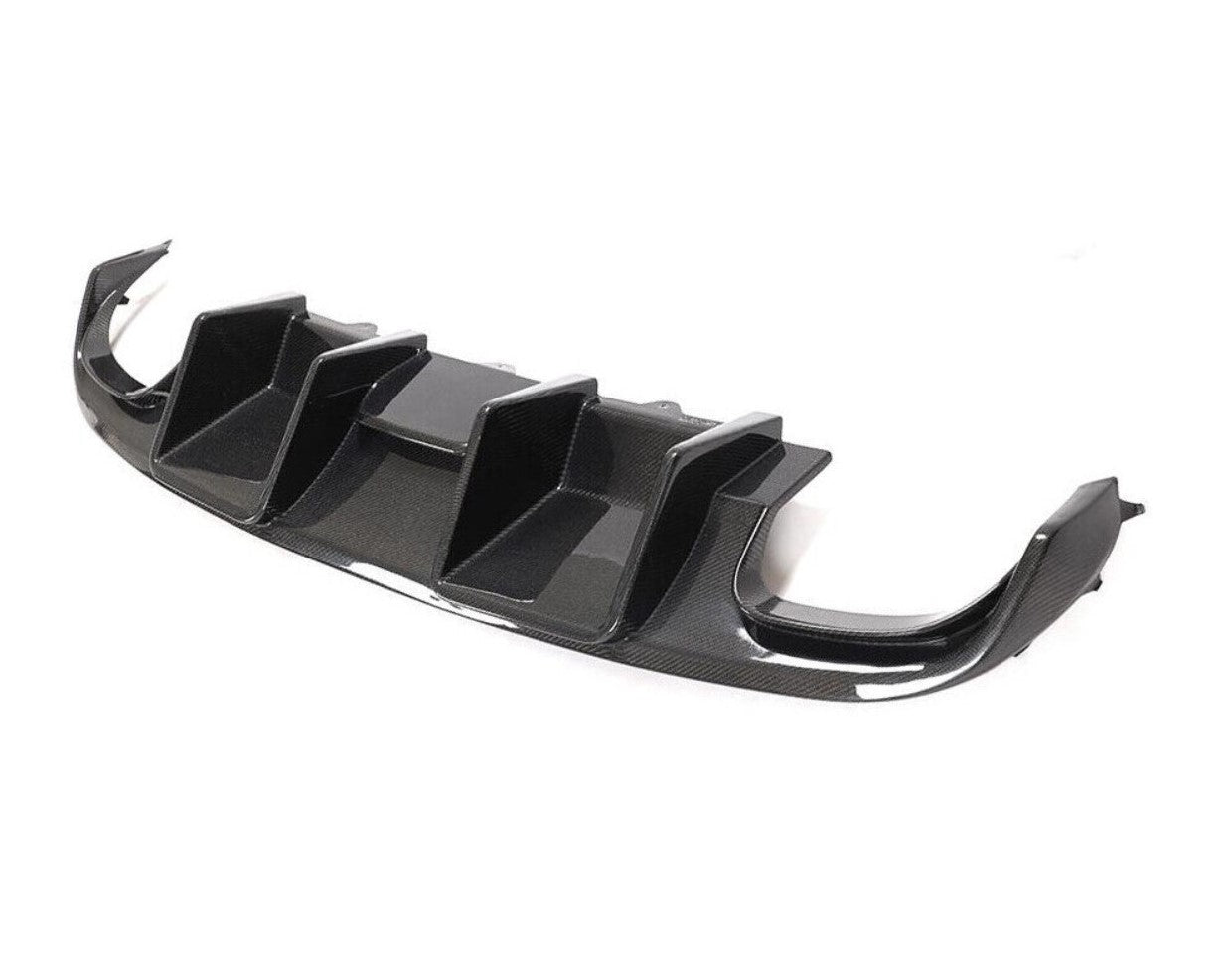 Carbon Fiber Rear Diffuser - Audi A4 B8 Sedan (2008-2012)