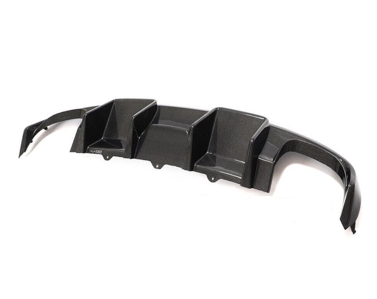 Carbon Fiber Rear Diffuser - Audi A4 B8 Sedan (2008-2012)