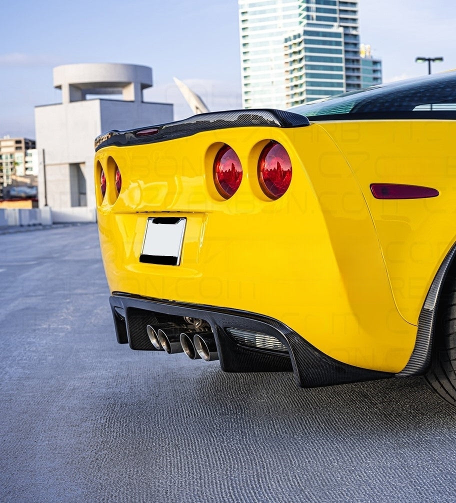 Carbon Fiber ZR1 Style Rear Diffuser - Chevrolet Corvette C6 (2005-2013)