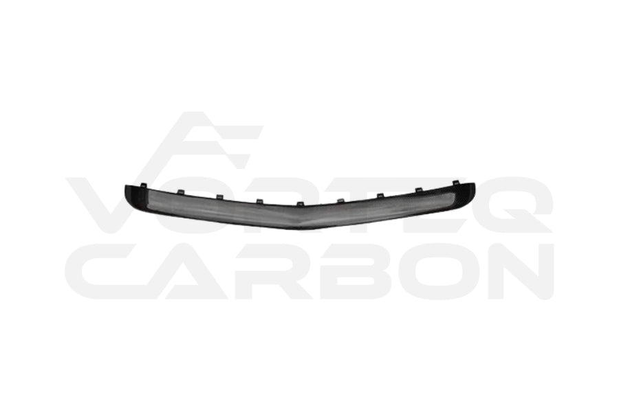 Carbon Fiber Lower Front Bumper Center Lip Trim - Mercedes Benz C217 S63/S65 AMG Coupe (2014-2017)