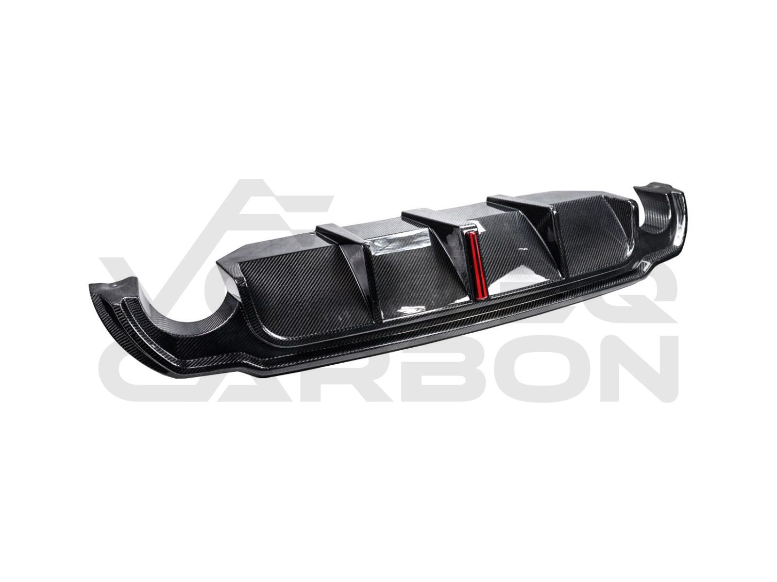 2014-2017 Infiniti Q50 Carbon Fiber Brake Light LED Rear Diffuser