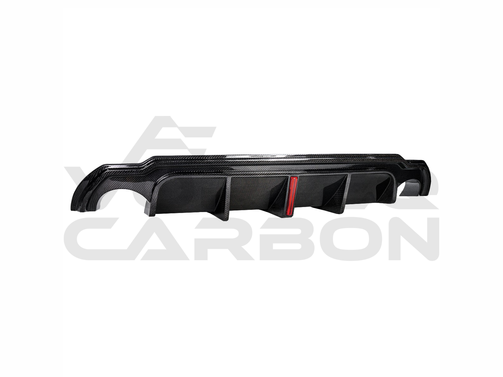 2014-2017 Infiniti Q50 Carbon Fiber Brake Light LED Rear Diffuser