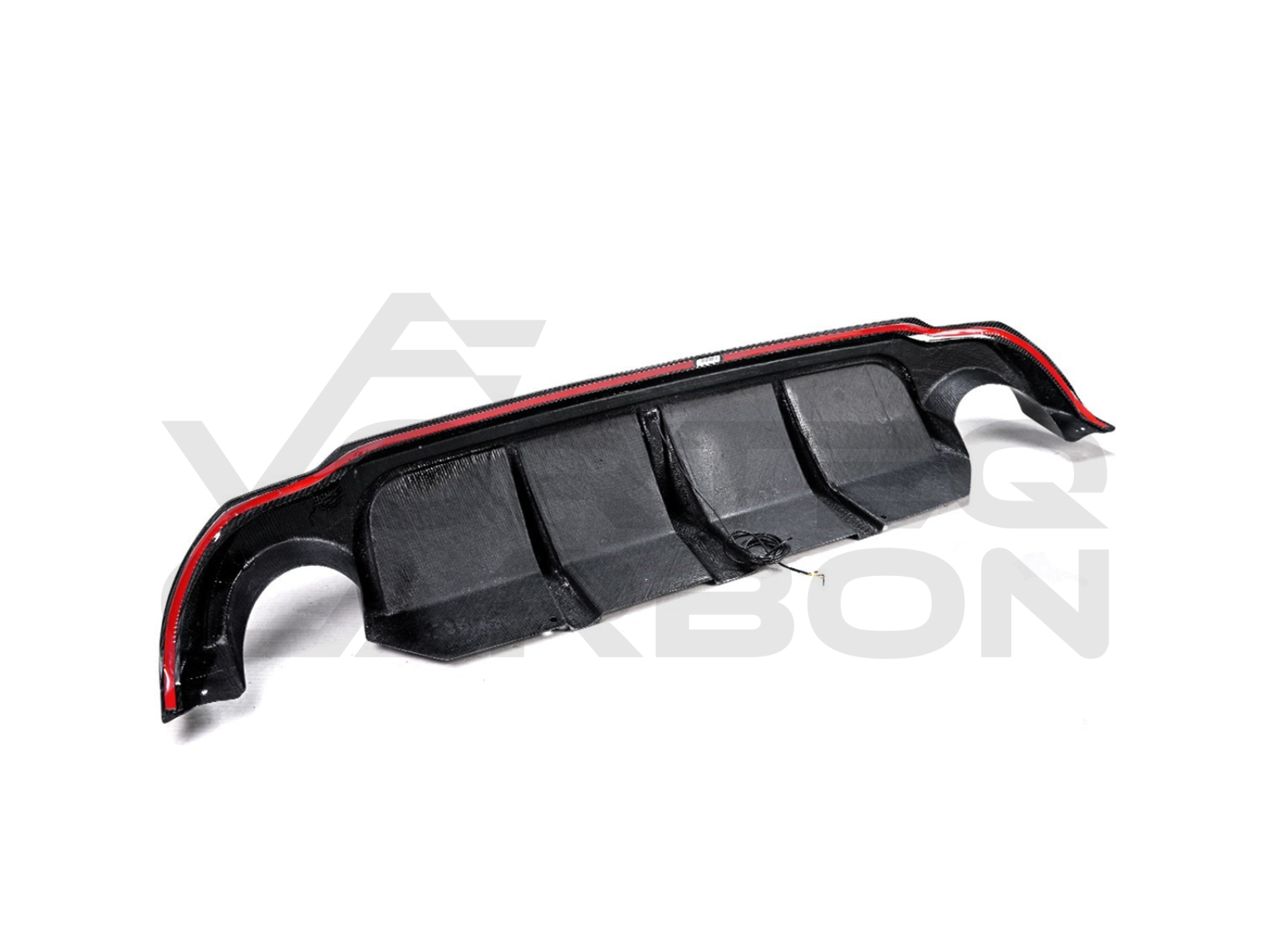 2014-2017 Infiniti Q50 Carbon Fiber Brake Light LED Rear Diffuser Back Wire