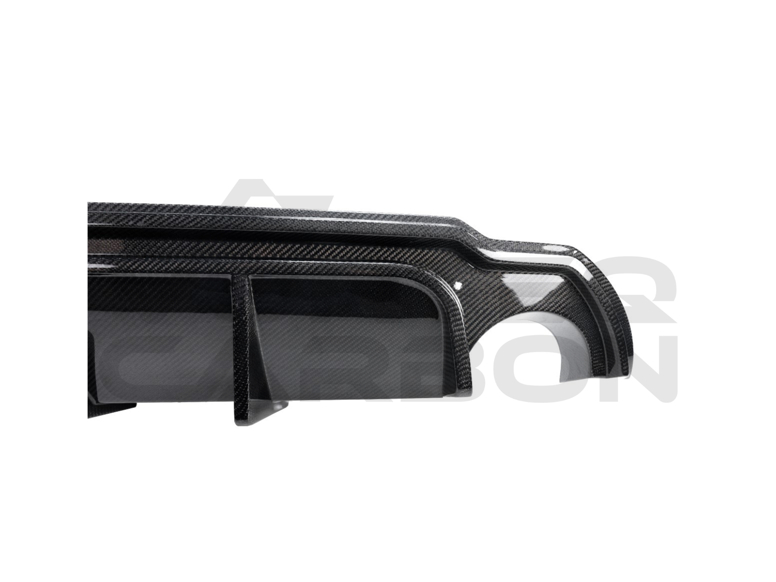 2014-2017 Infiniti Q50 Carbon Fiber Brake Light LED Rear Diffuser