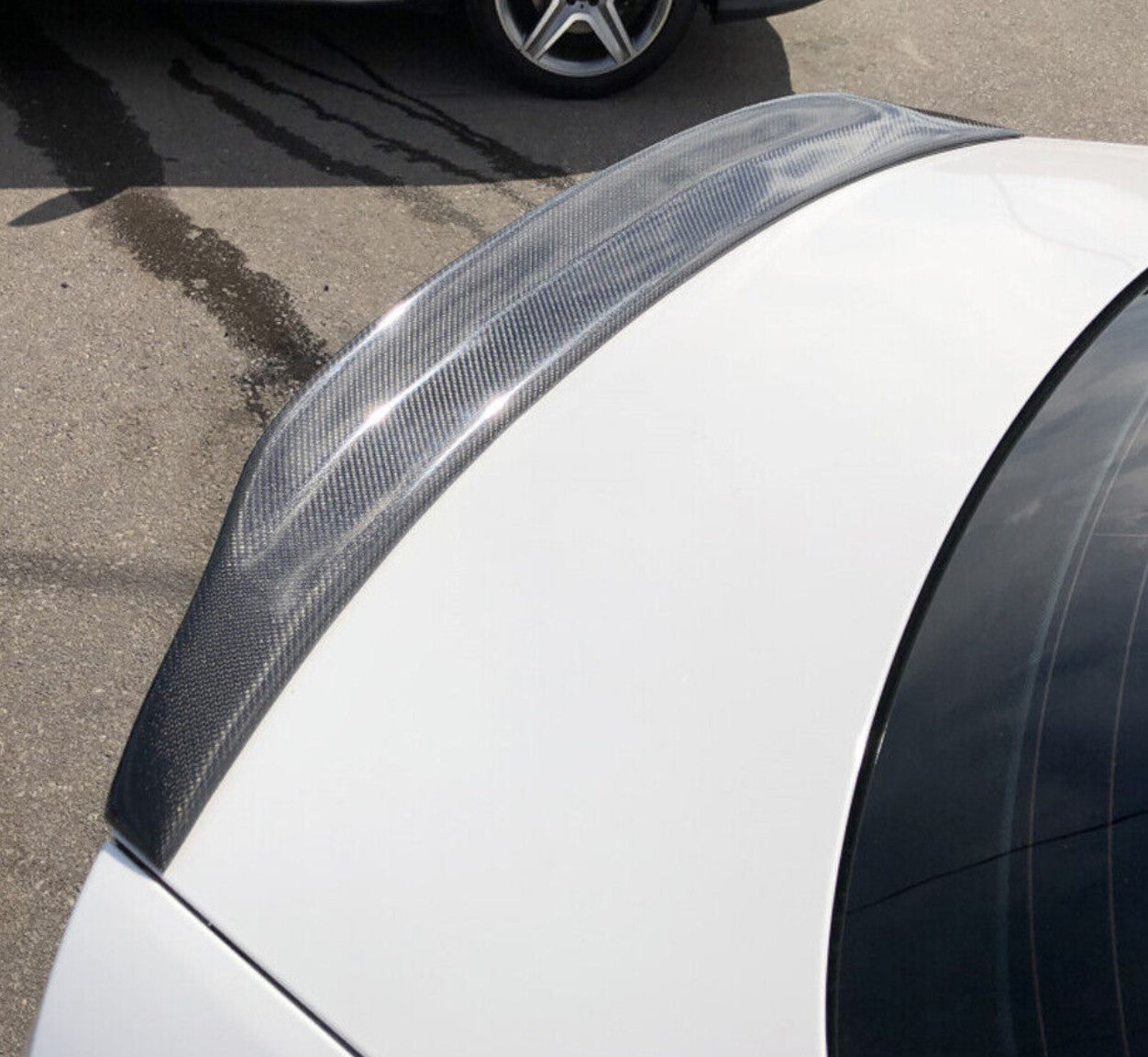 Carbon Fiber Trunk Spoiler Duckbill Style - Audi S5 RS5 B8/B8.5 Coupe (2008-2016)