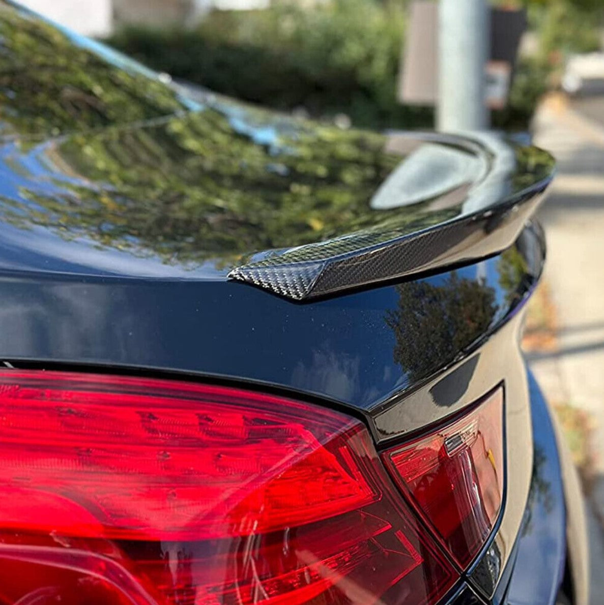 Carbon Fiber Trunk Spoiler PSM High Kick Style - BMW F06 F13 M6