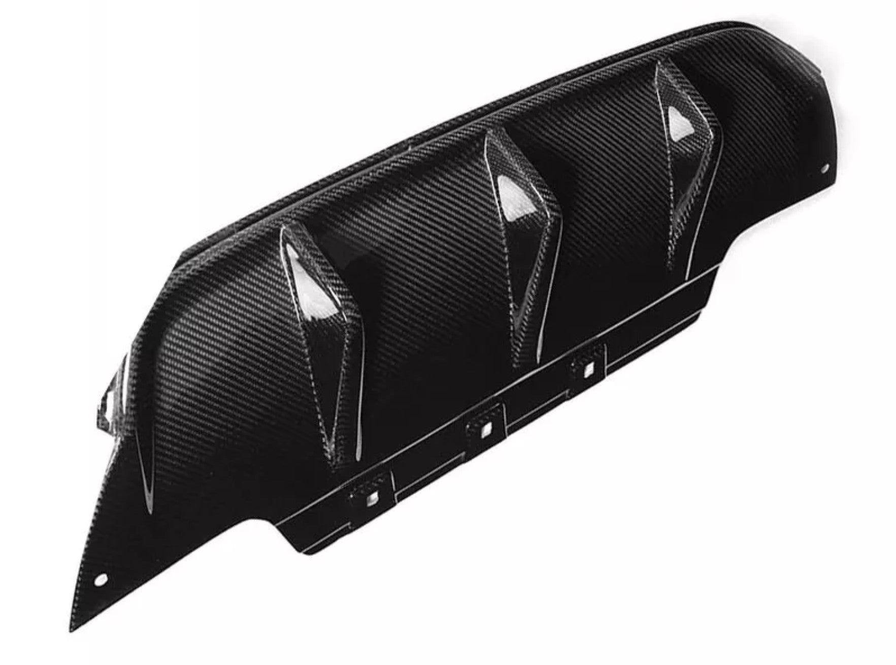 Carbon Fiber V Style Rear Diffuser - BMW F06 M6 (2012-2017)