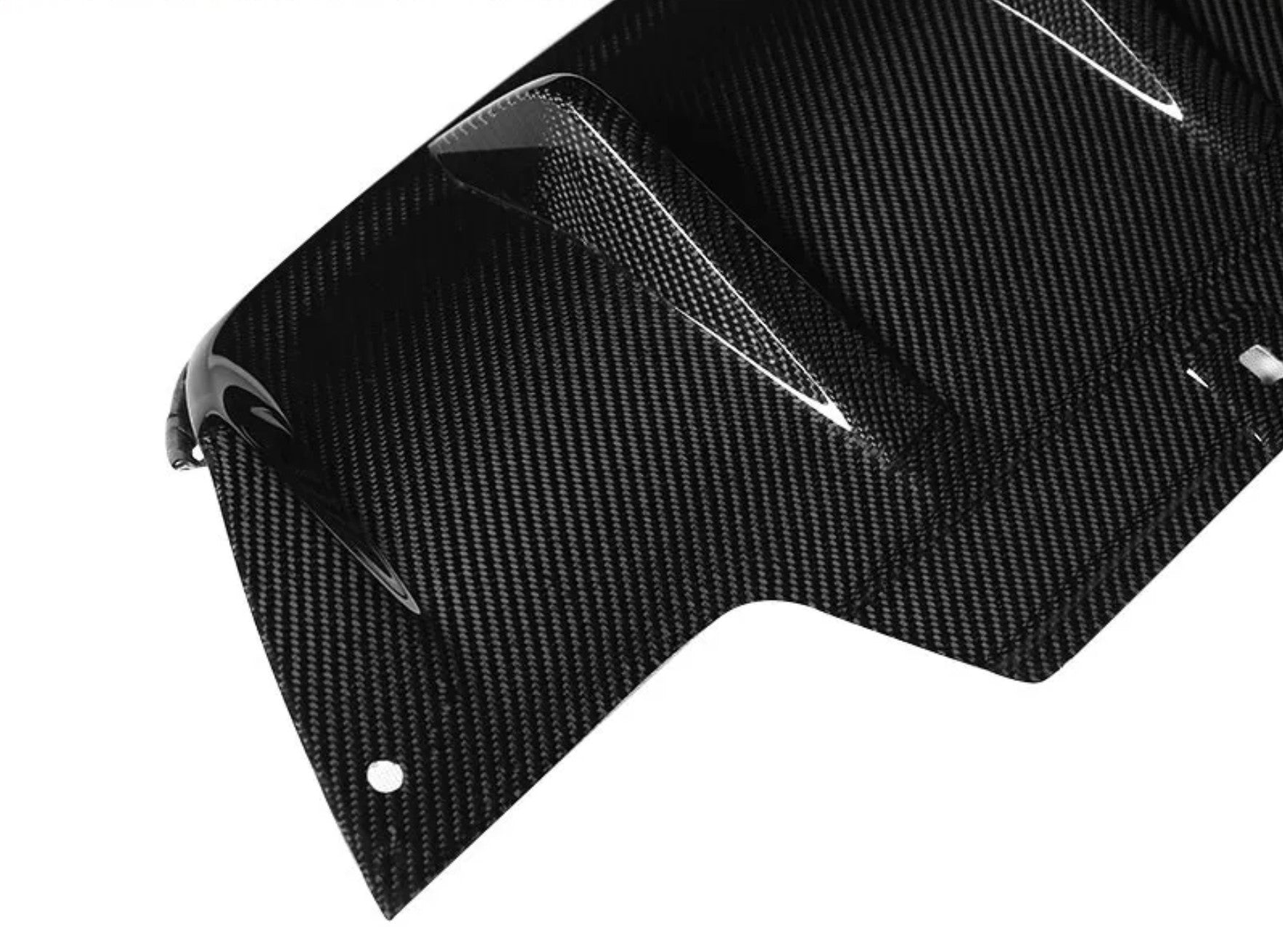 Carbon Fiber V Style Rear Diffuser - BMW F06 M6 (2012-2017)