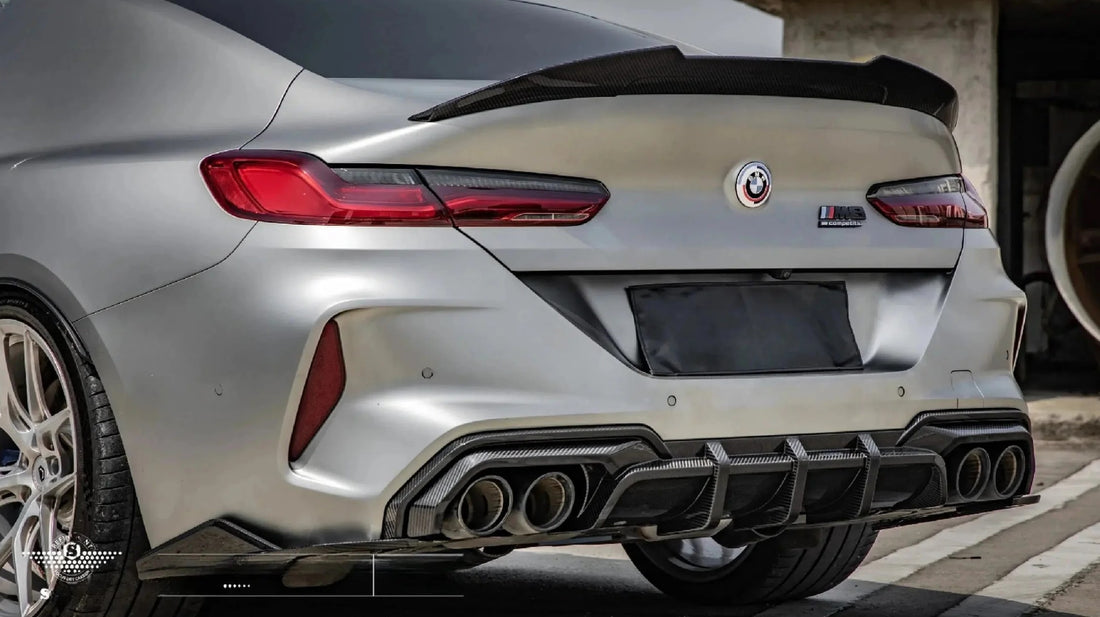 Carbon Fiber PSM Style Trunk Spoiler - BMW 8 Series M8 Coupe / Gran Coupe / Convertible (F91 F92 F93 G14 G15 G16)