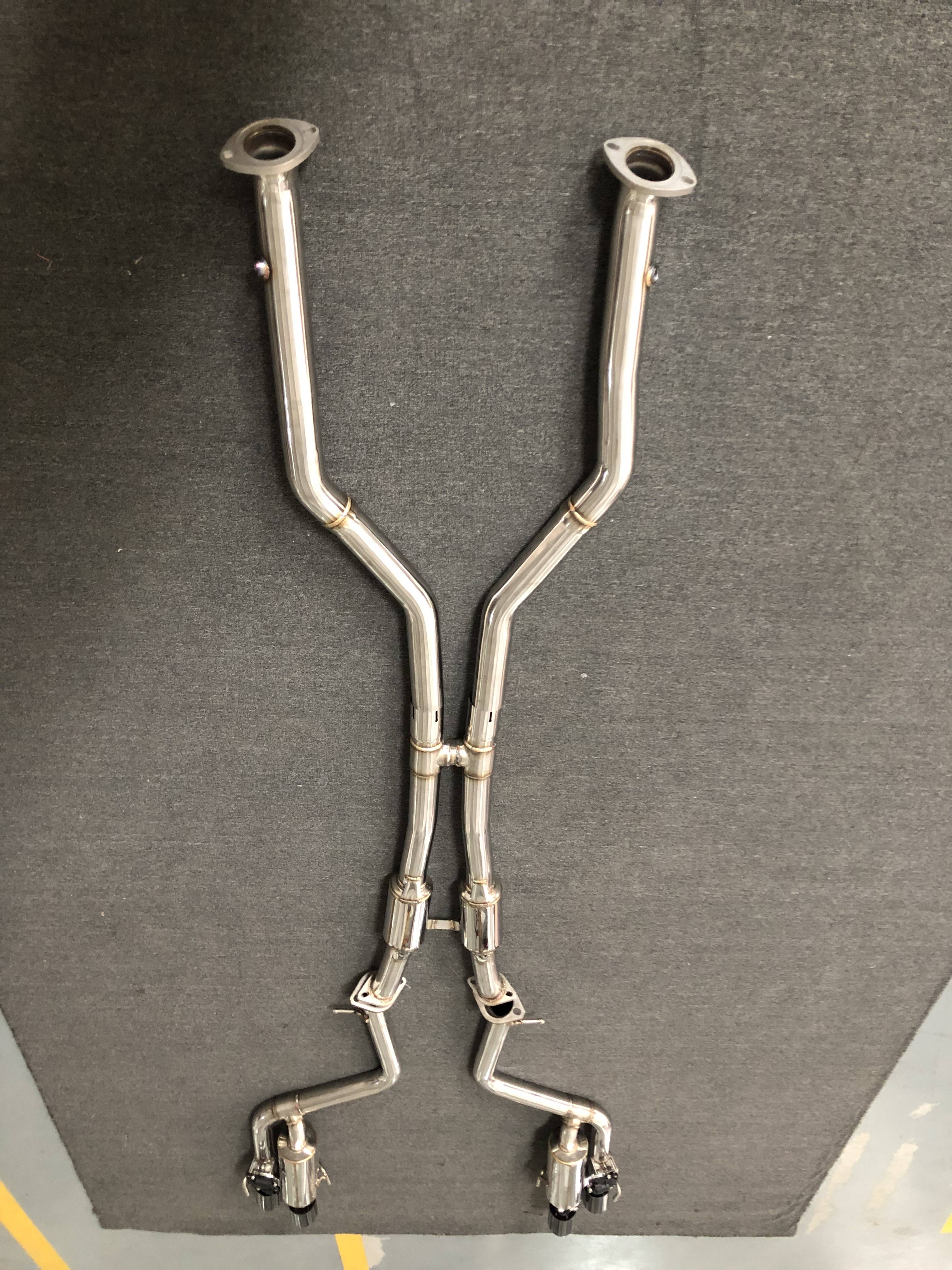 Valved Catback Exhaust System - Lexus RC-F