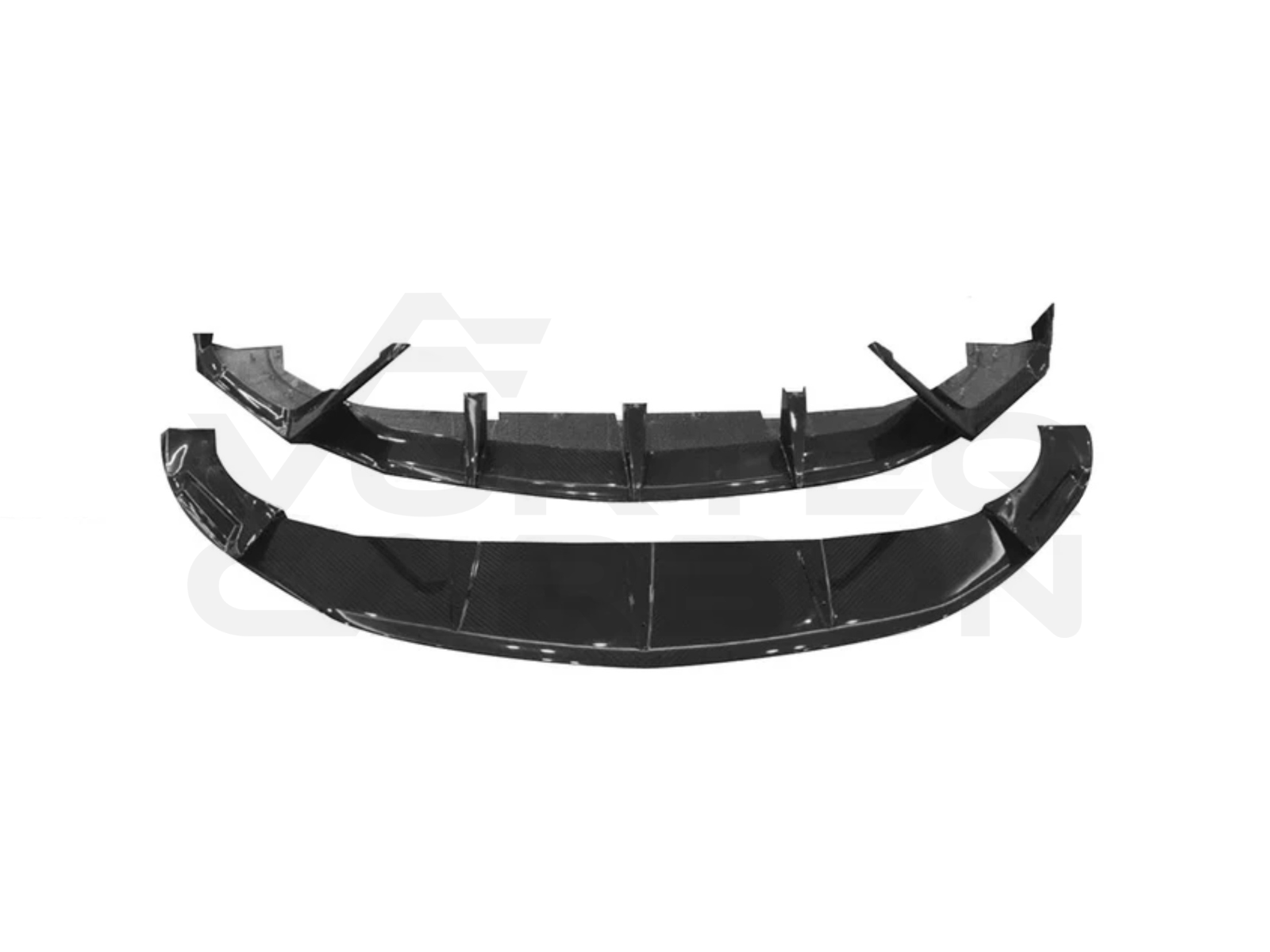 Carbon Fiber T Style Front Upper Lower Lip Splitter - Lamborghini Urus