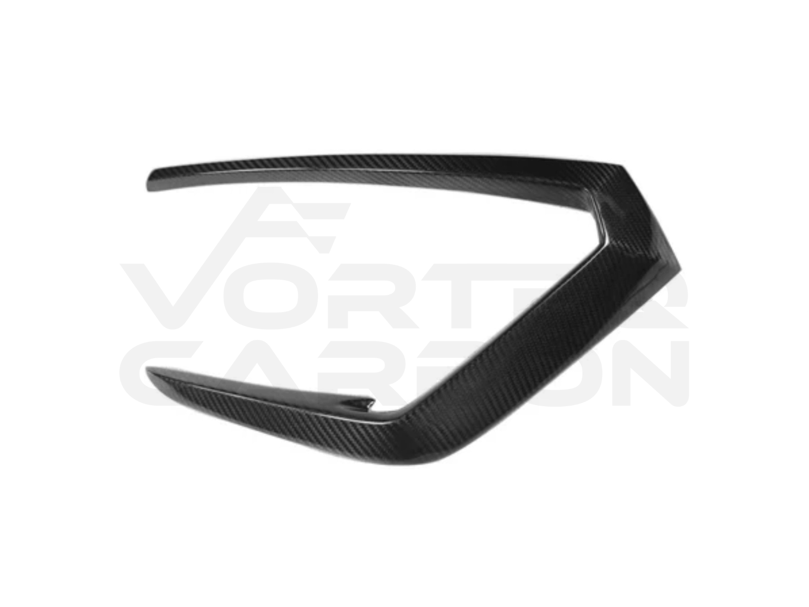 Carbon Fiber T Style Rear Bumper Side Vent Trim - Lamborghini Urus