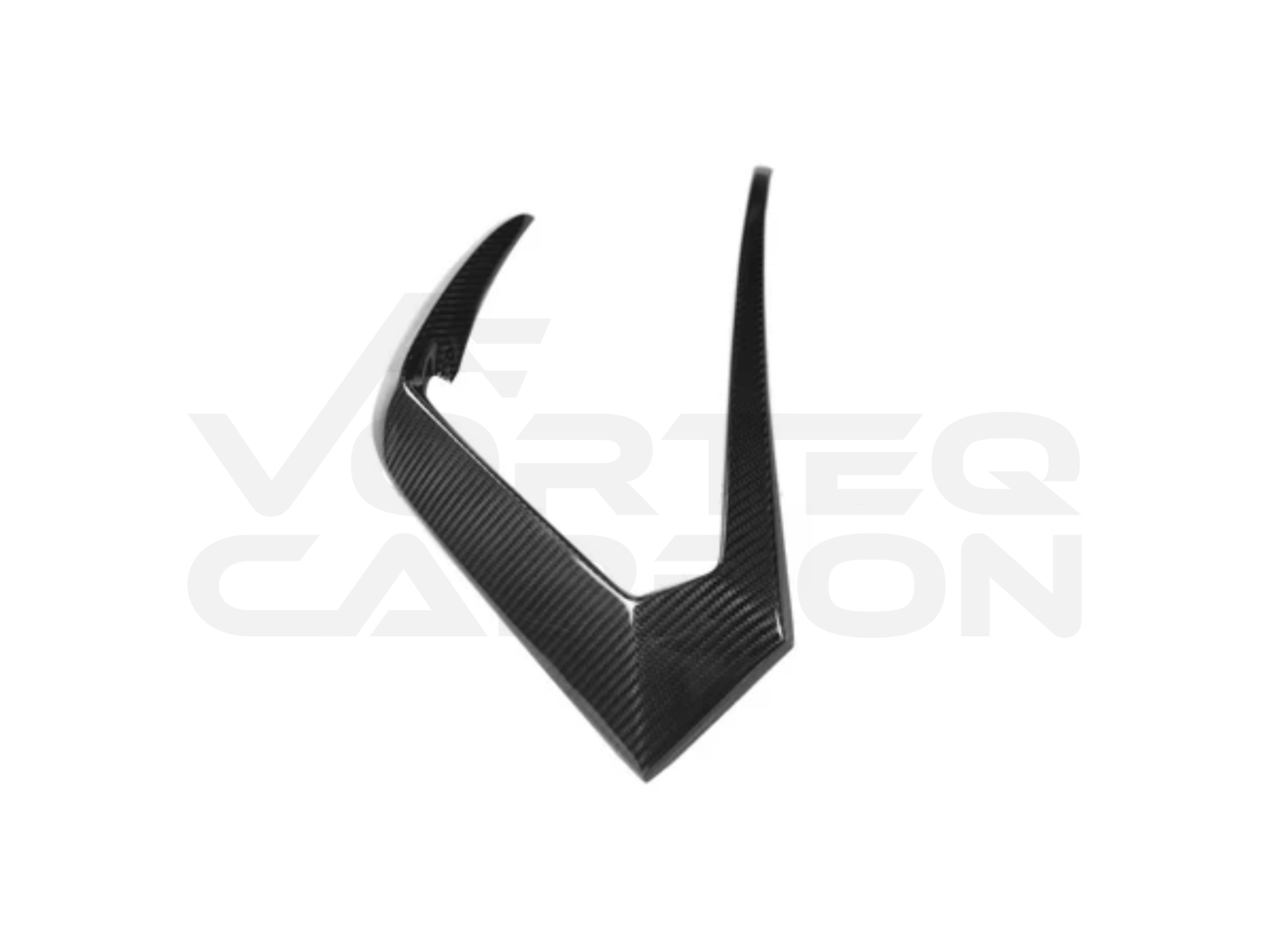 Carbon Fiber T Style Rear Bumper Side Vent Trim - Lamborghini Urus
