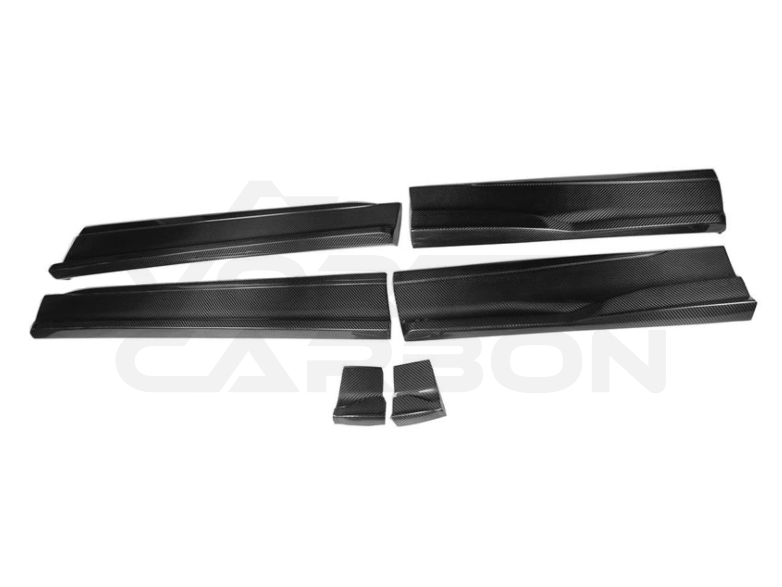 Carbon Fiber T Style Side Skirts - Lamborghini Urus