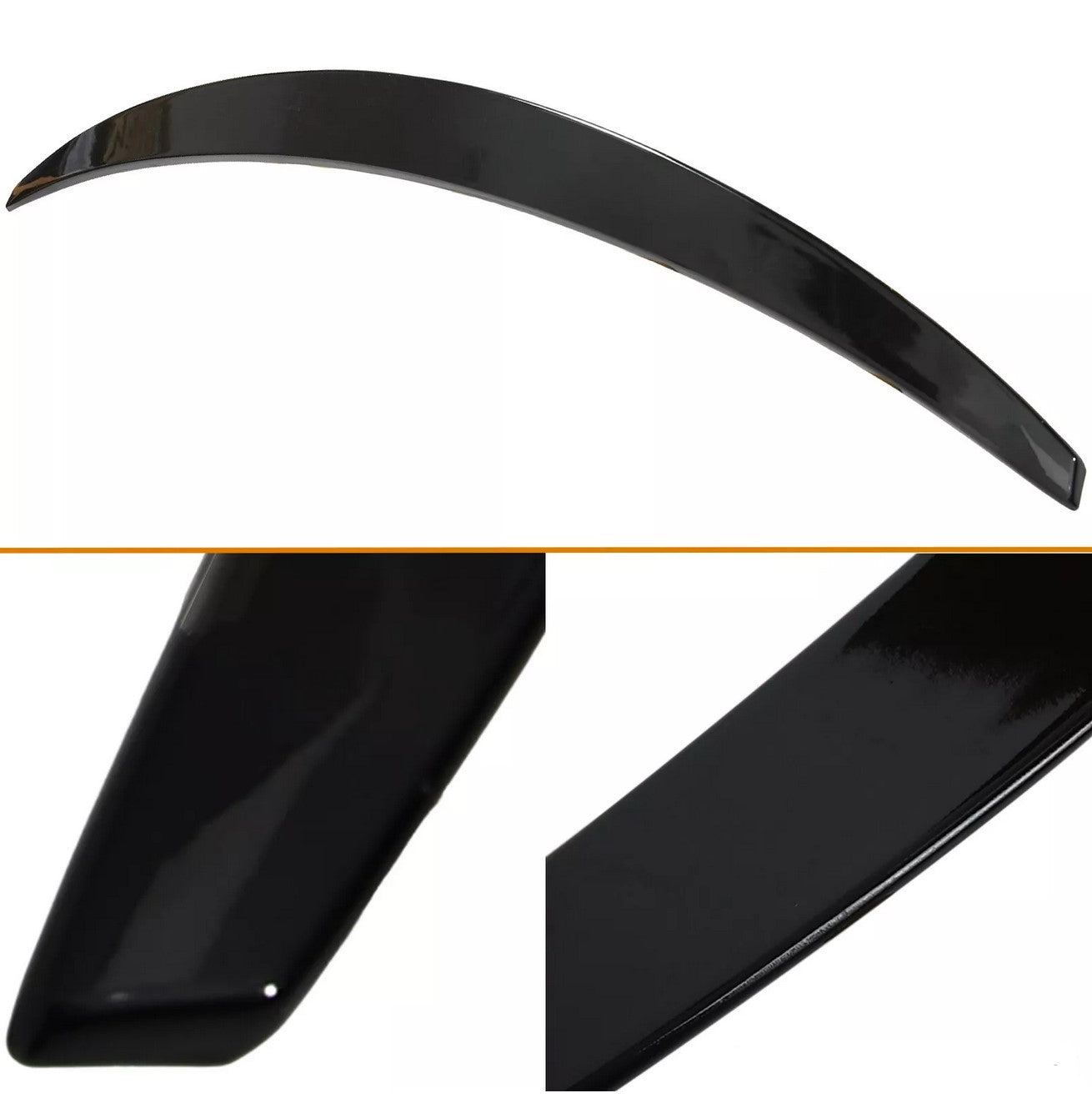 Carbon Fiber / Gloss Black Trunk Spoiler - Mercedes W222 S Class Sedan
