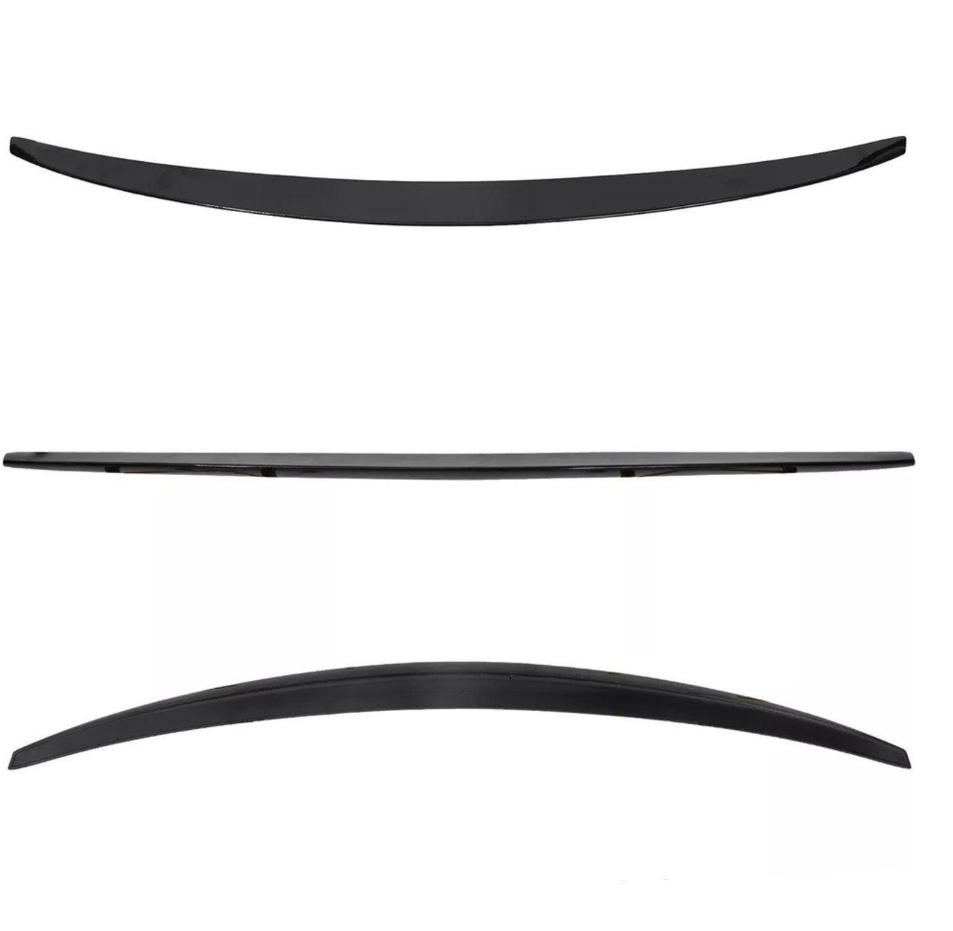Carbon Fiber / Gloss Black Trunk Spoiler - Mercedes W222 S Class Sedan